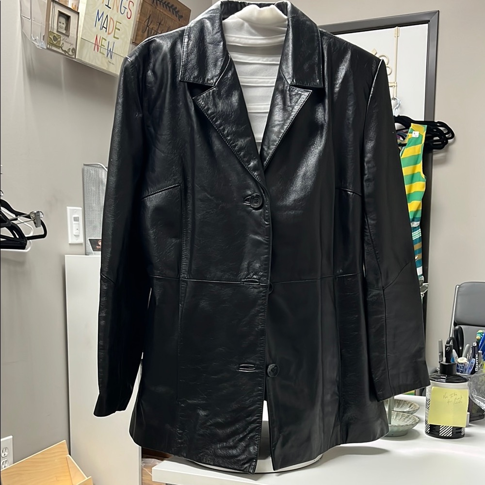 Wilsons Leather Women's Black Jacket